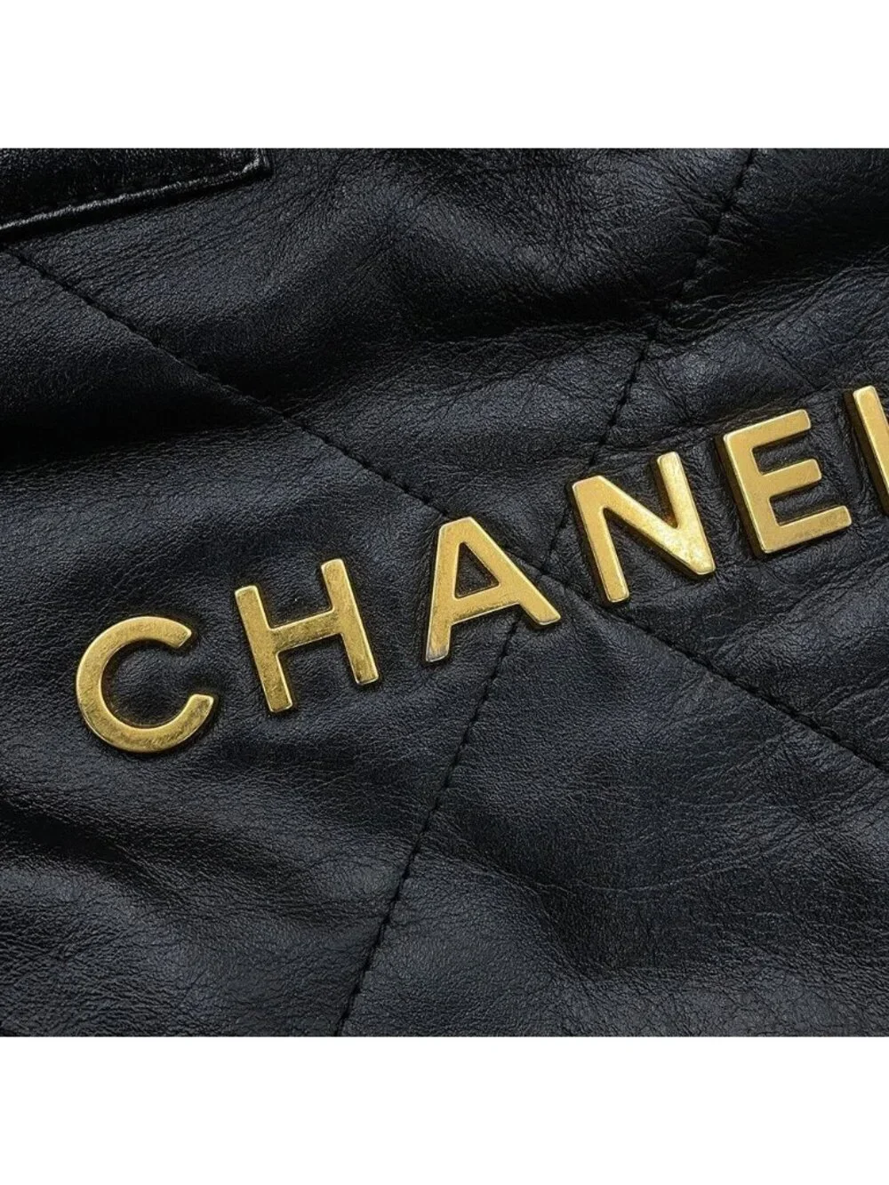 Chanel Handbag Quilted Chanel 22 Double Pocket Small Calfskin Black